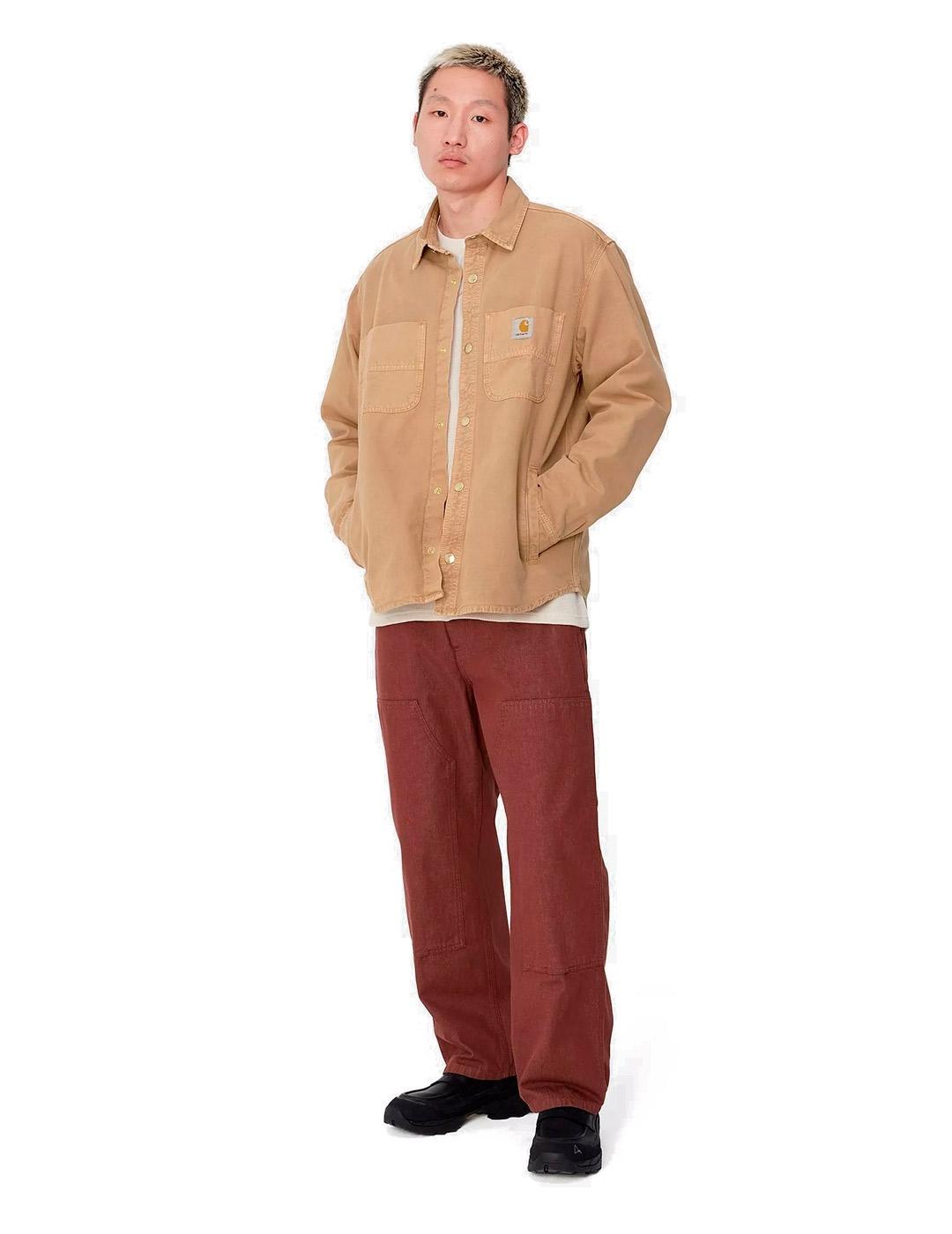 Carhartt Conro Shirt Jac Camisa Hombre Camel