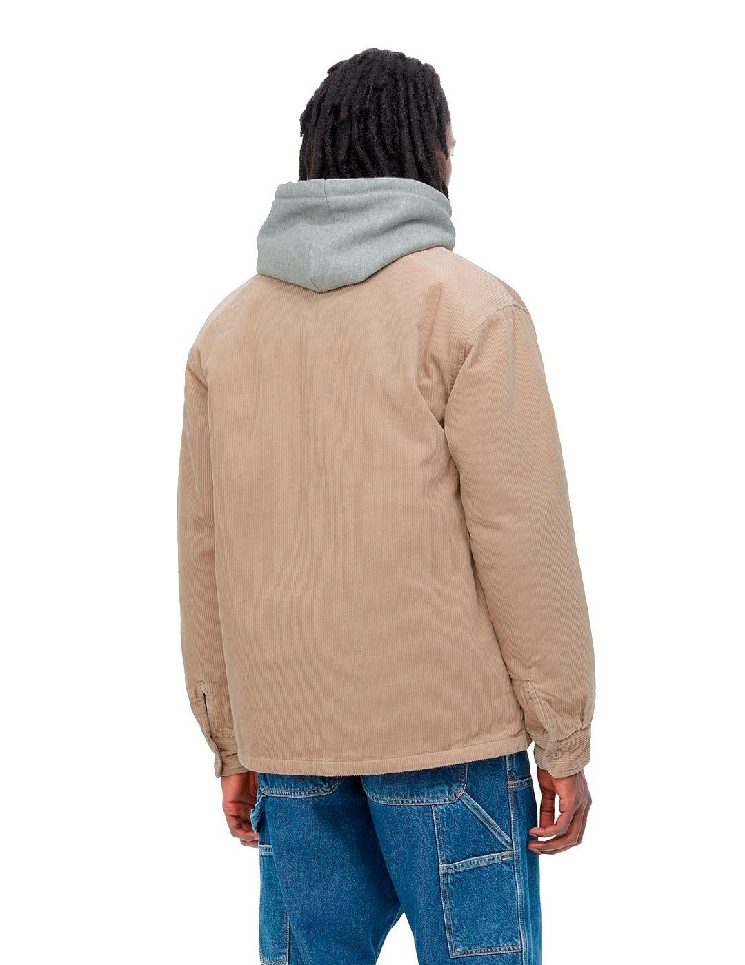 Carhartt Whitsome Shirt Sobrecamisa Pana Hombre Beige