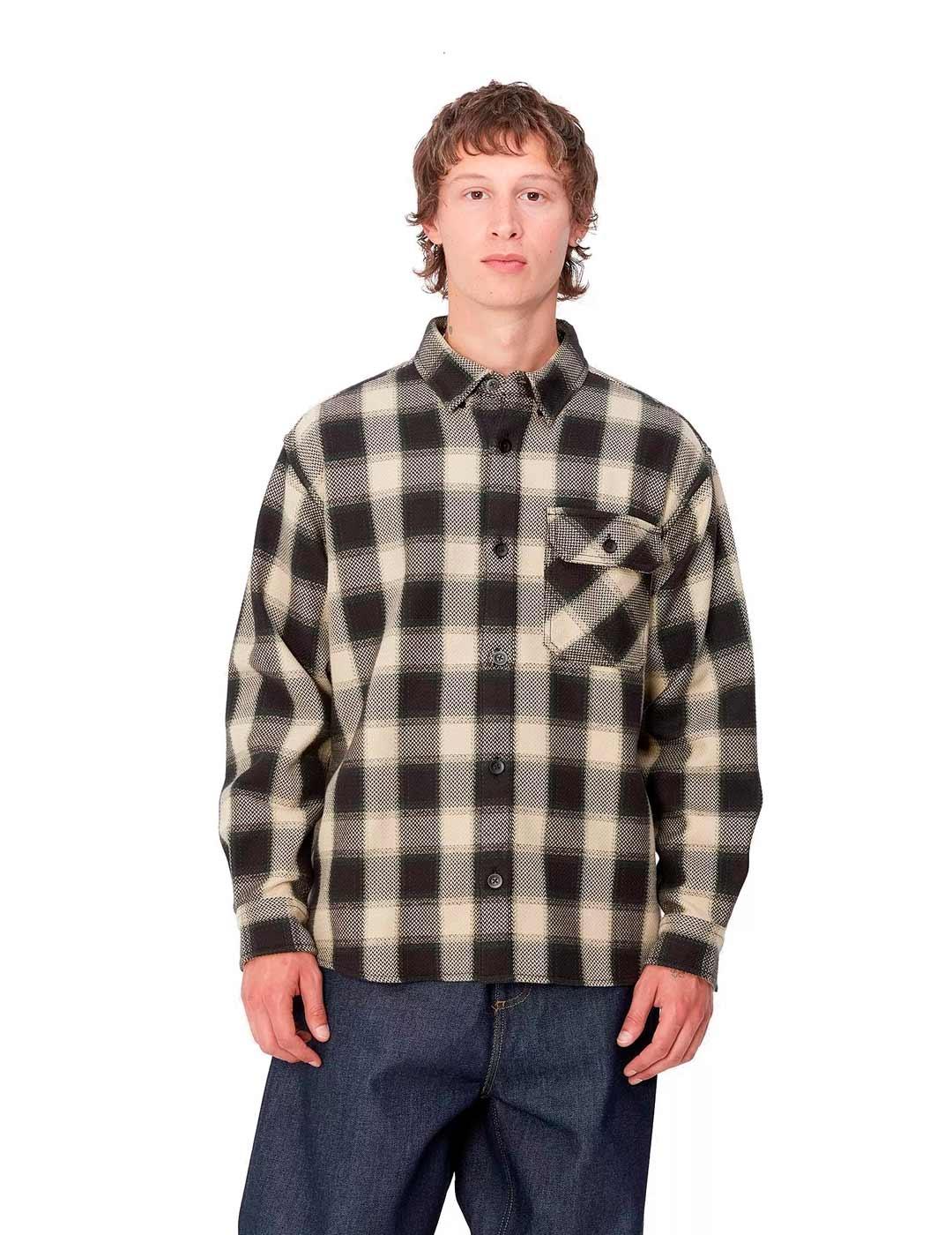 Carhartt L/S Witten Shirt Camisa Hombre Verde