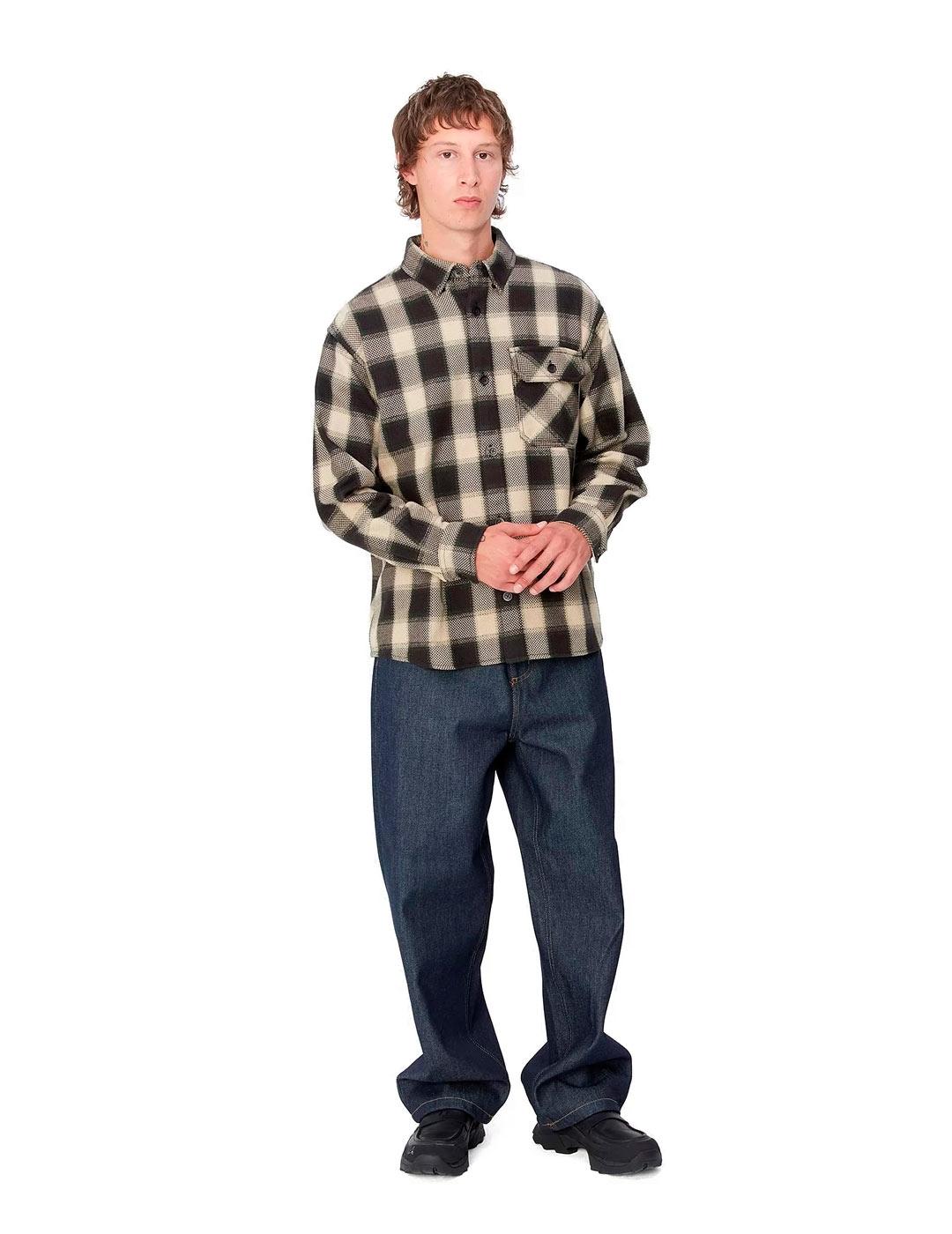 Carhartt L/S Witten Shirt Camisa Hombre Verde