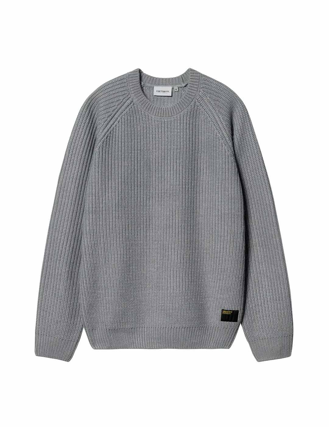 Carhartt Forth Sweater Jersey Hombre Gris