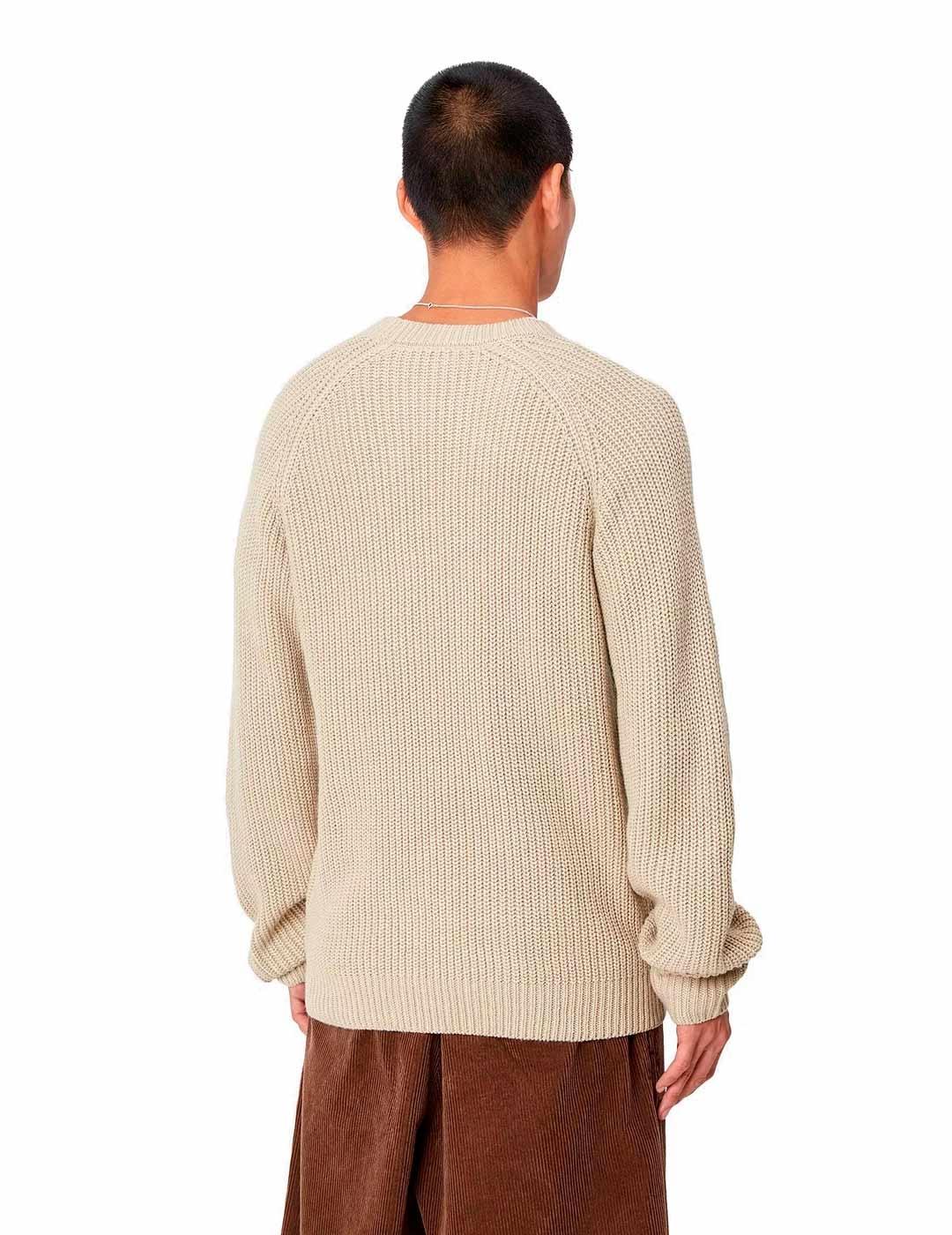Carhartt Forth Sweater Jersey Hombre Beige
