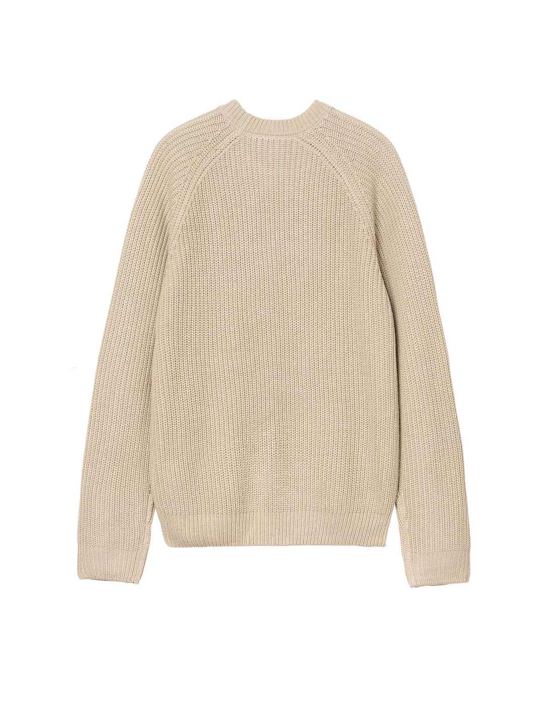 Carhartt Forth Sweater Jersey Hombre Beige