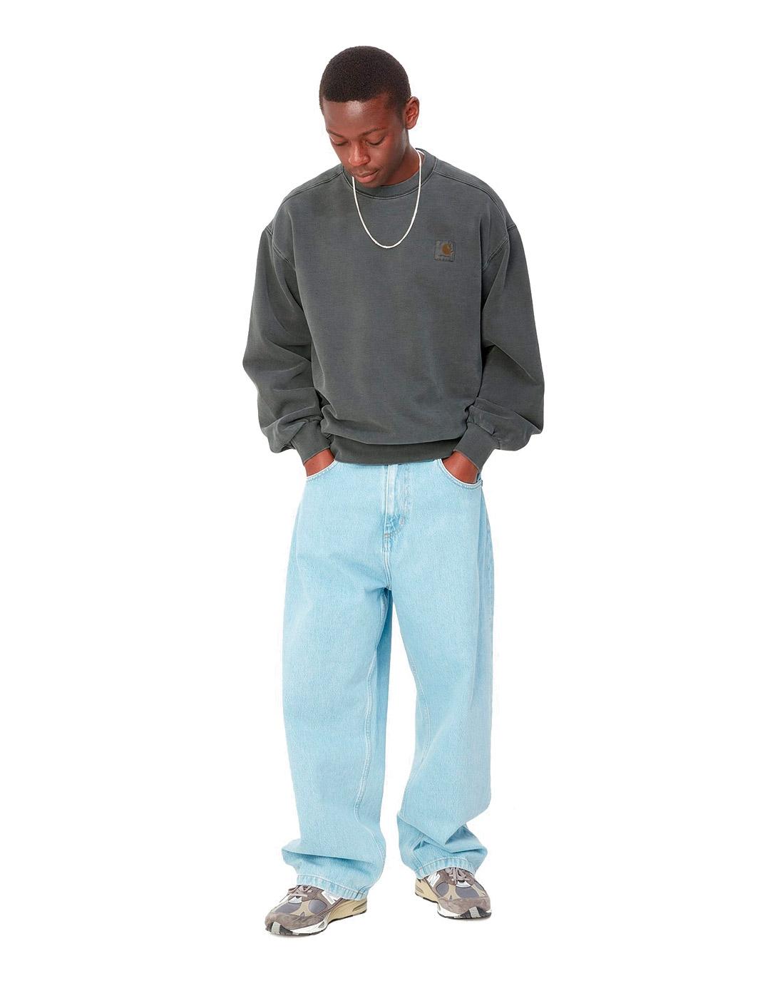 Carhartt Vista Sweat Sudadera Hombre Gris Antracita