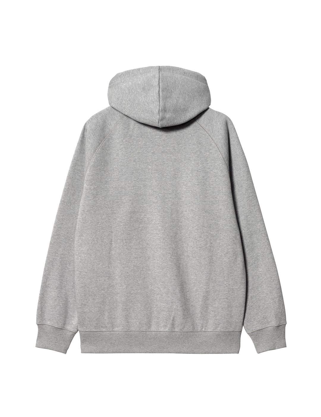 Carhartt Hooded Chase Sudadera Hombre Gris