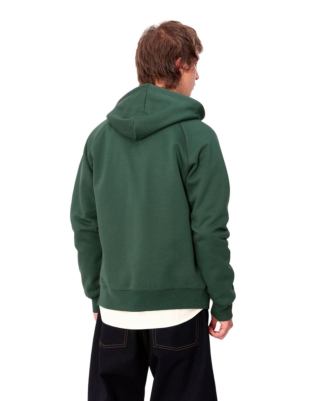 Carhartt Hooded Chase Sudadera Hombre Verde