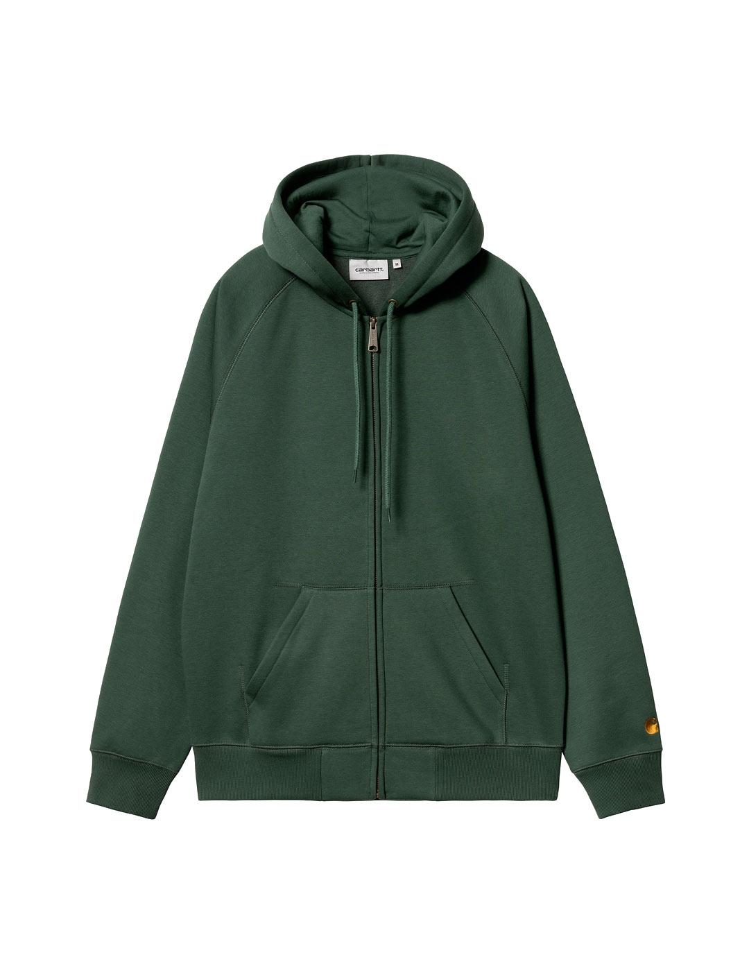 Carhartt Hooded Chase Sudadera Hombre Verde