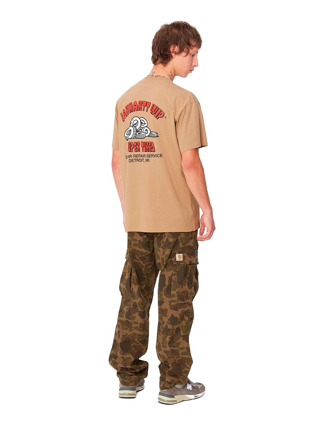 Carhartt S/S Super Tired Camiseta Hombre Marrón