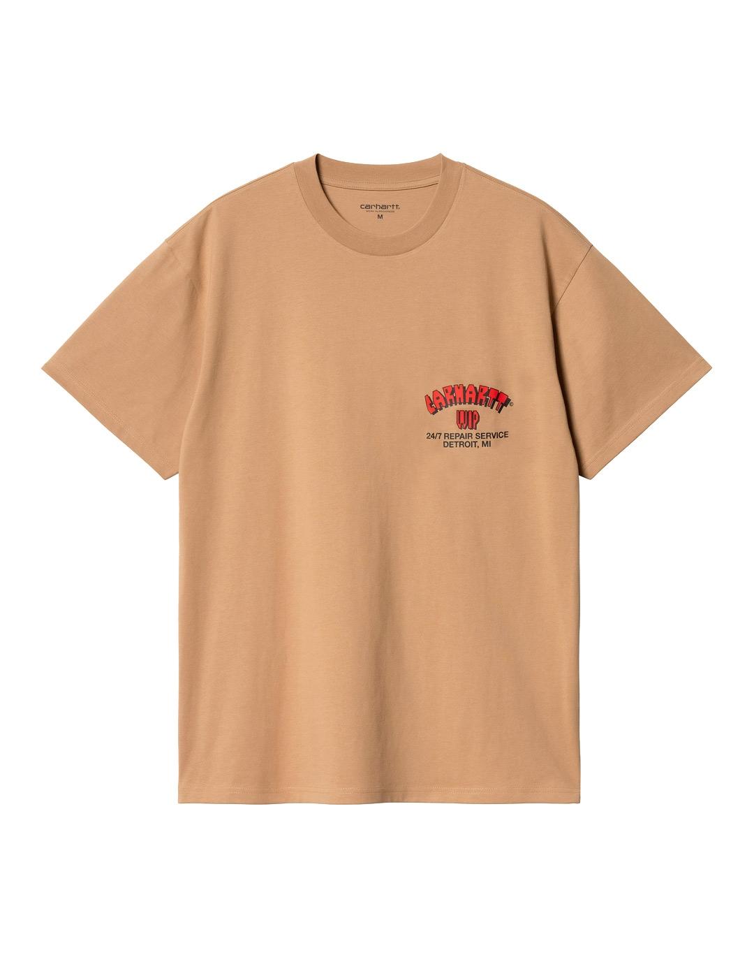 Carhartt S/S Super Tired Camiseta Hombre Marrón