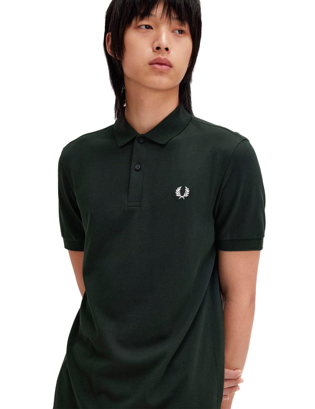 Fred Perry M6000 Polo Hombre Verde