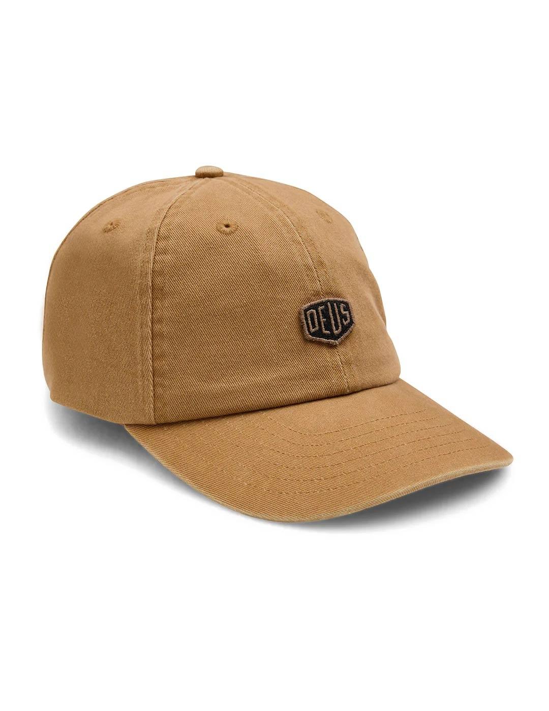 Deus Ex Machina Shield Standard Dad Gorra Hombre Camel
