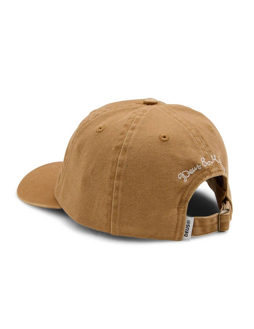 Deus Ex Machina Shield Standard Dad Gorra Hombre Camel