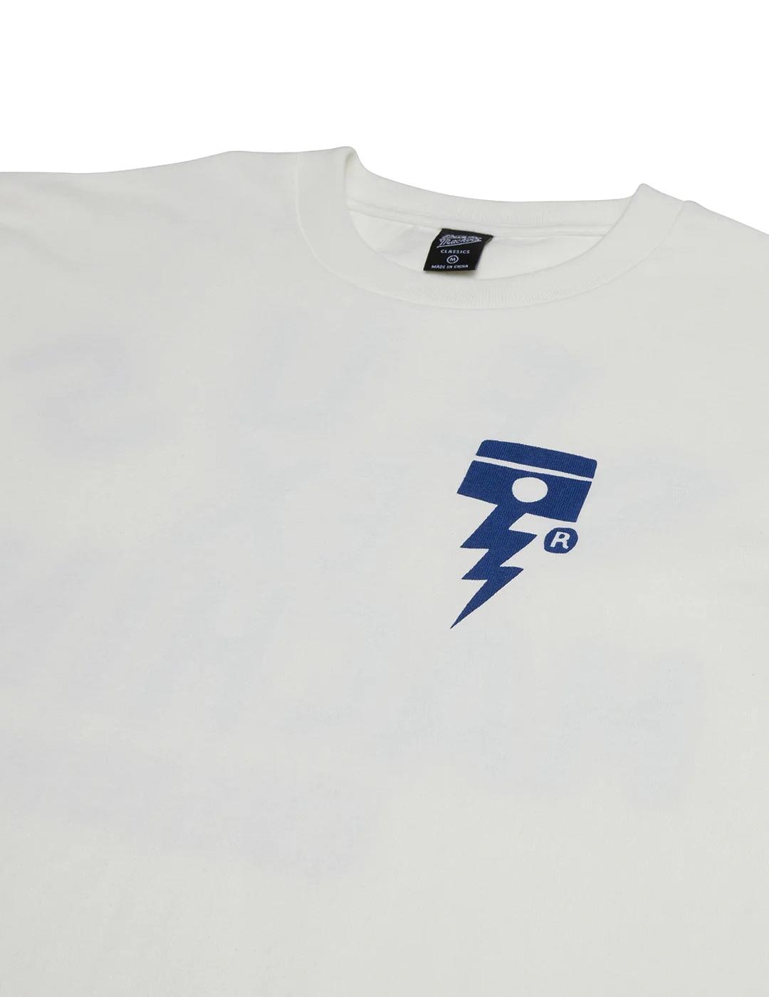 Camiseta Deus Ex Machina Pisstin Tee Vintage White