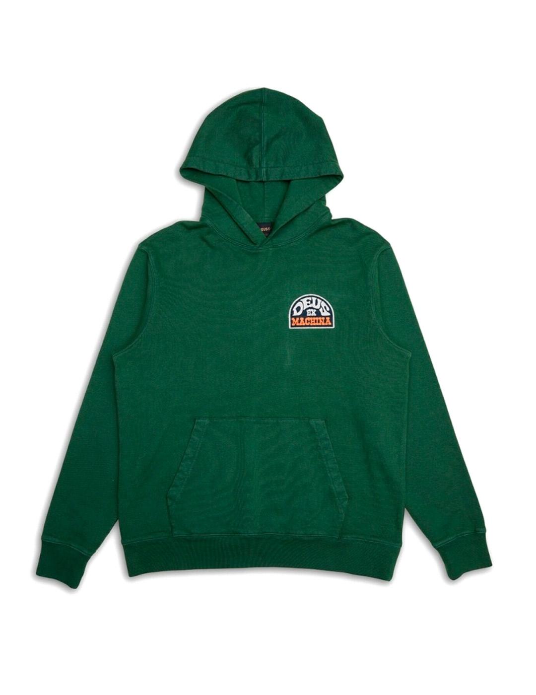 Deus Ex Machina Riders Friend Sudadera Hombre Verde