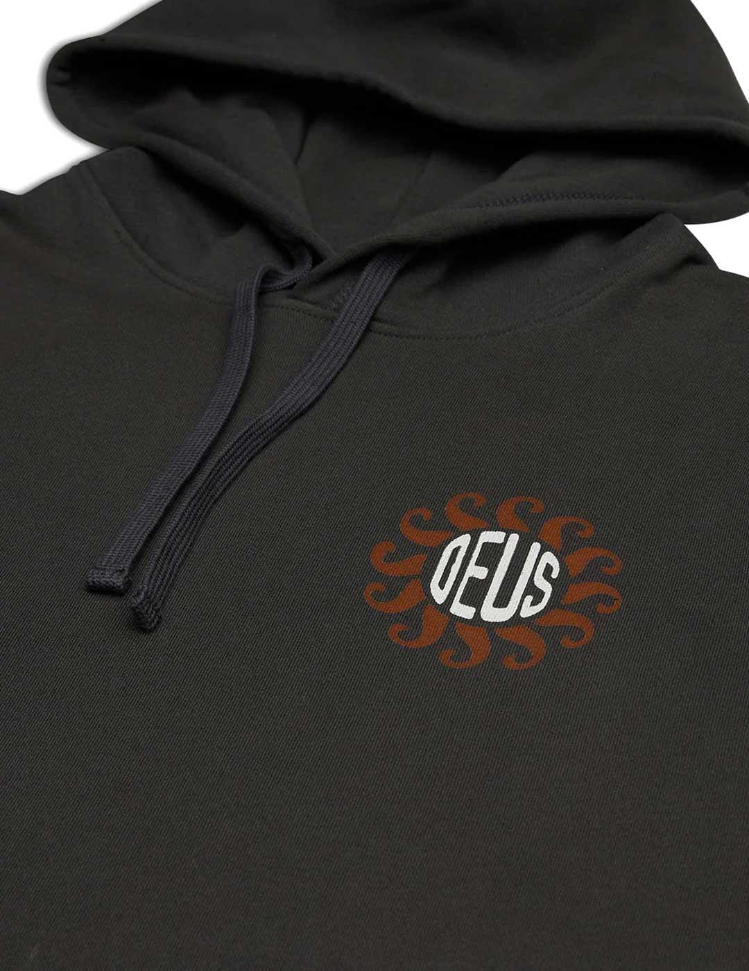 Deus Ex Machina Cosmo Hoodie Sudadera Hombre Antracita