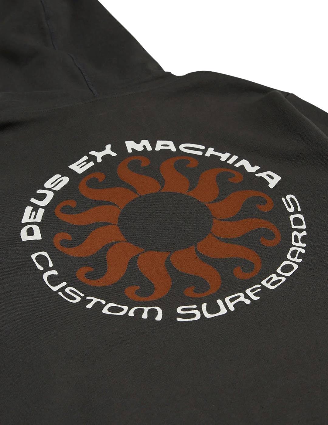 Deus Ex Machina Cosmo Hoodie Sudadera Hombre Antracita