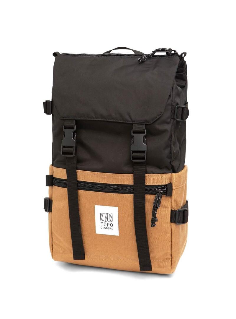 Topo Design Rover Pack Clasic Mochila Khaki Negra