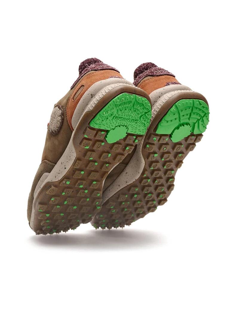 Satorisan Chacrona Premium Zapatillas Hombre Mid Brown