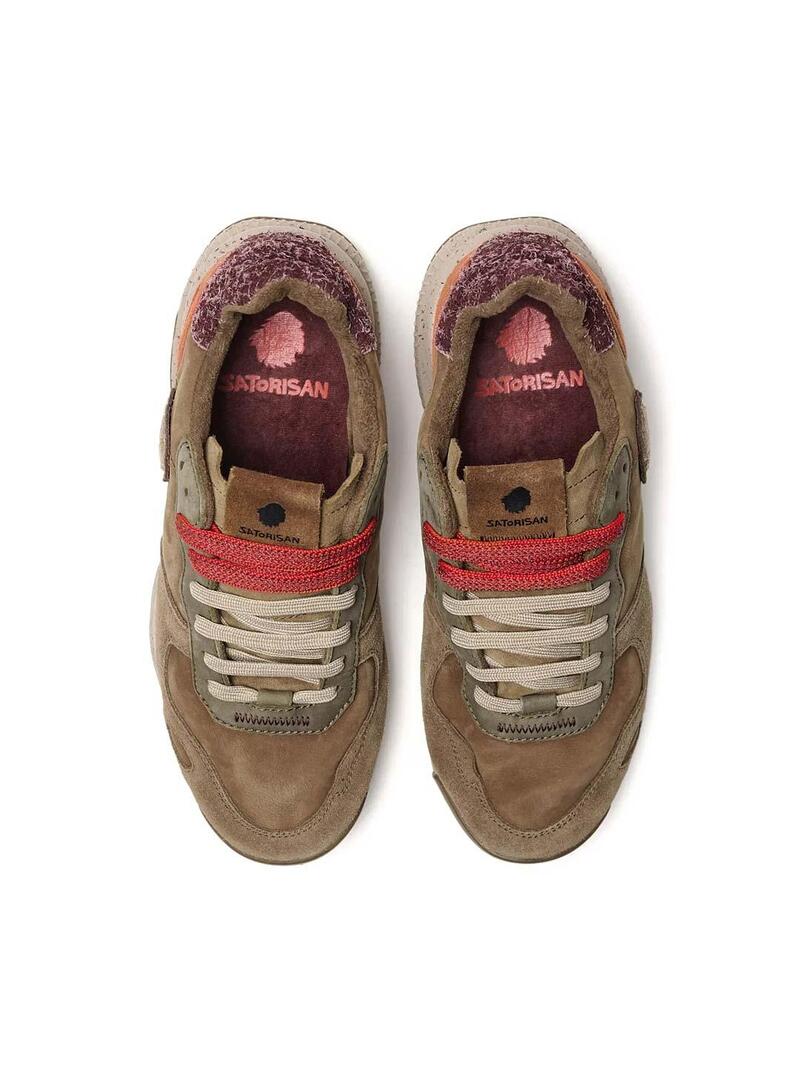 Satorisan Chacrona Premium Zapatillas Hombre Mid Brown