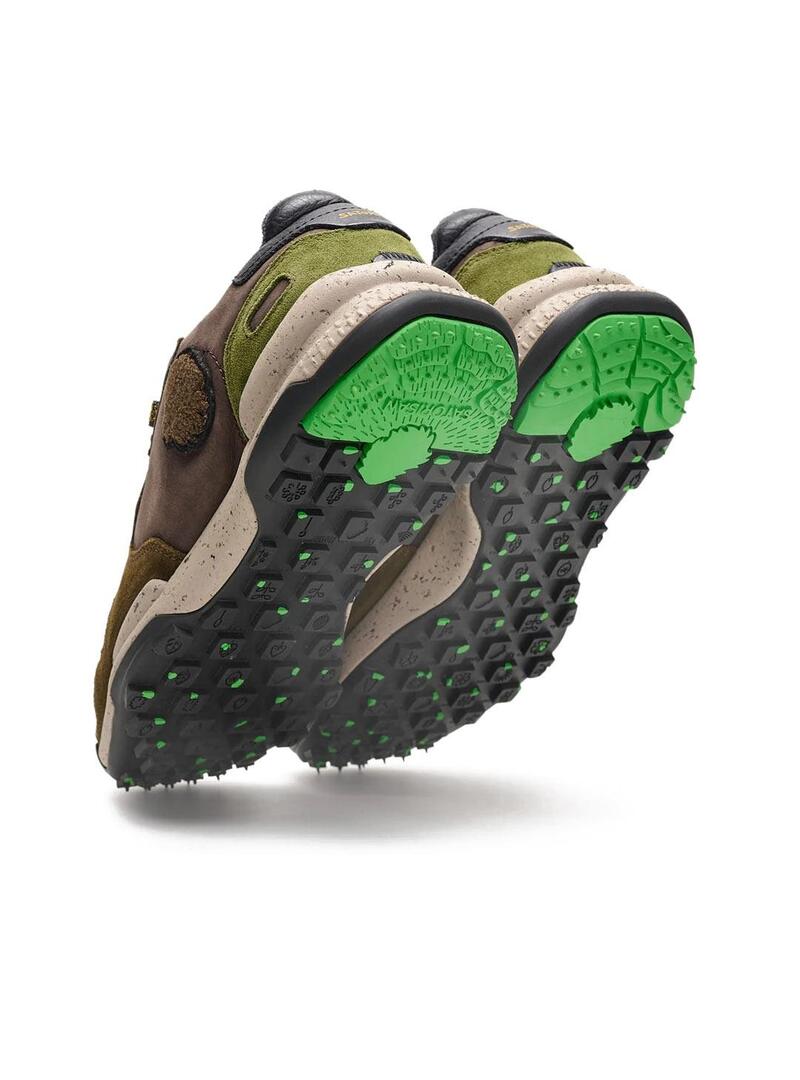 Satorisan Chacrona Premium Zapatillas Hombre Dark Brown