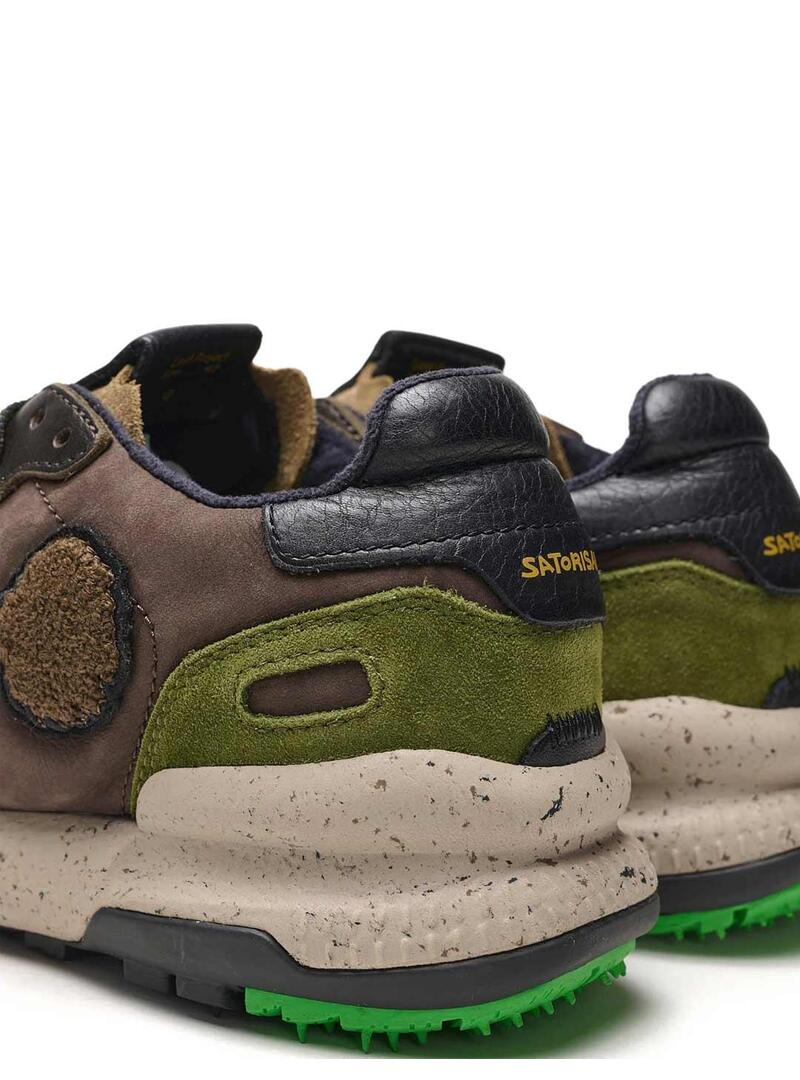 Satorisan Chacrona Premium Zapatillas Hombre Dark Brown