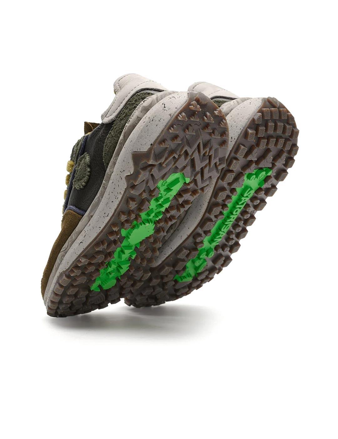 Satorisan Chacrona Metta Buckingham Zapatillas Dark Olive