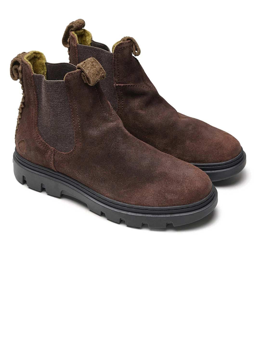 Satorisan Unalome Chelsea Bota Hombre Walnut