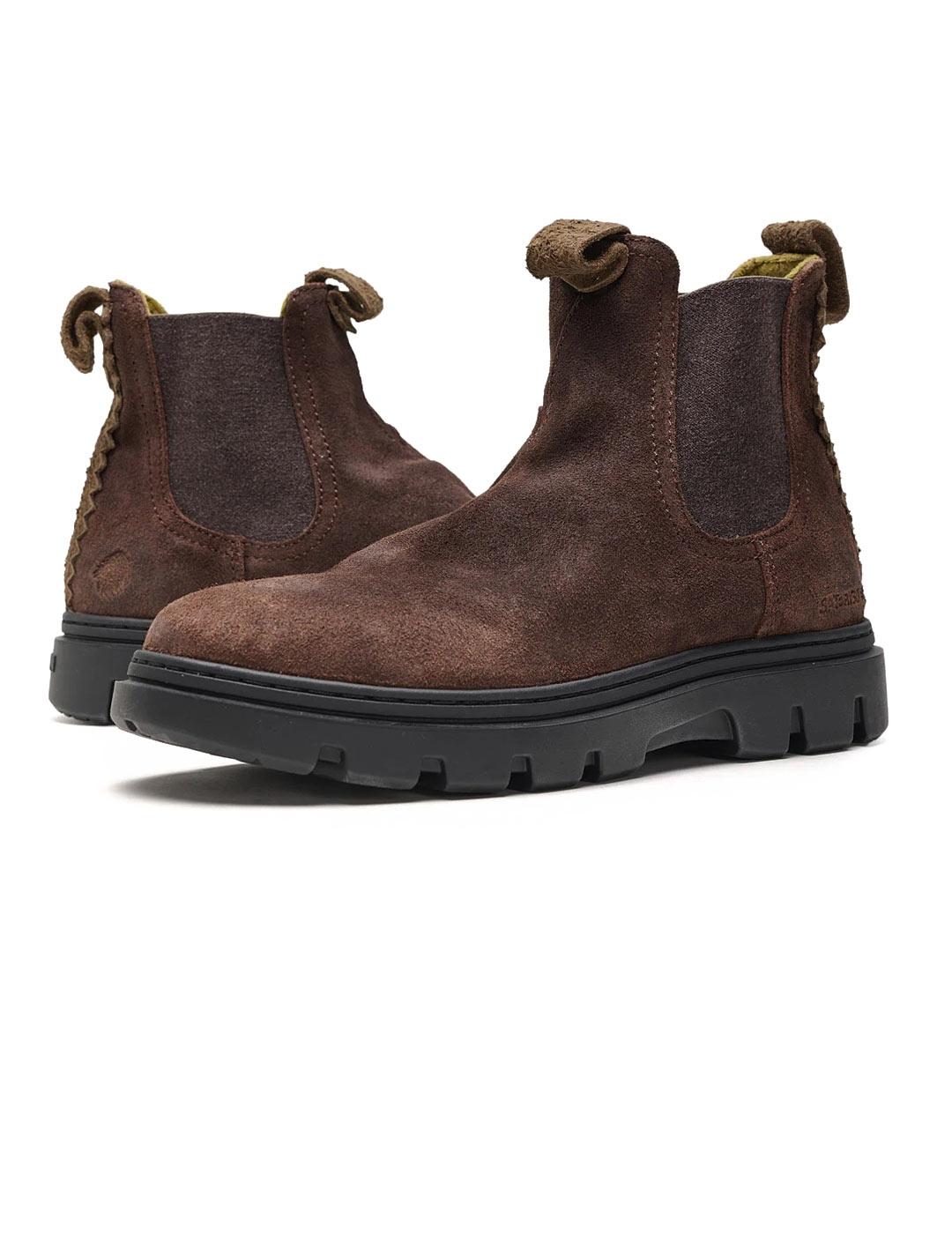 Satorisan Unalome Chelsea Bota Hombre Walnut