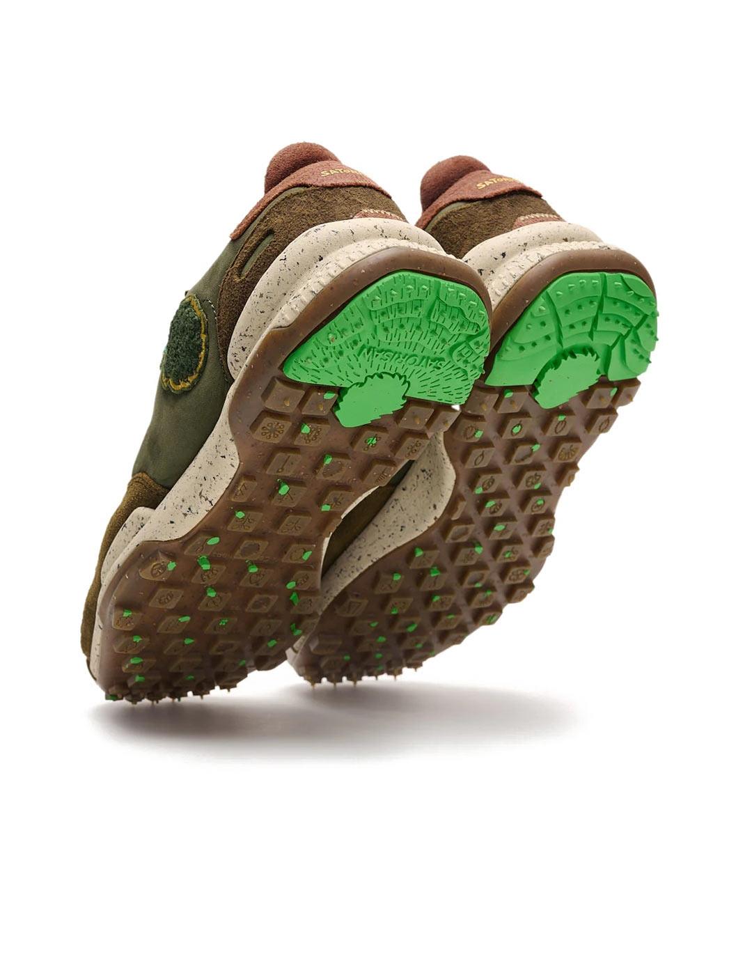 Satorisan Chacrona Premium Zapatillas Hombre Dark Green