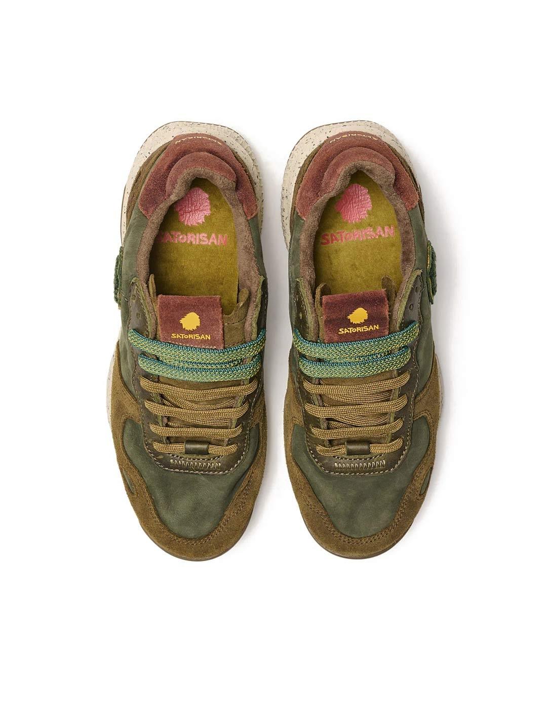 Satorisan Chacrona Premium Zapatillas Hombre Dark Green