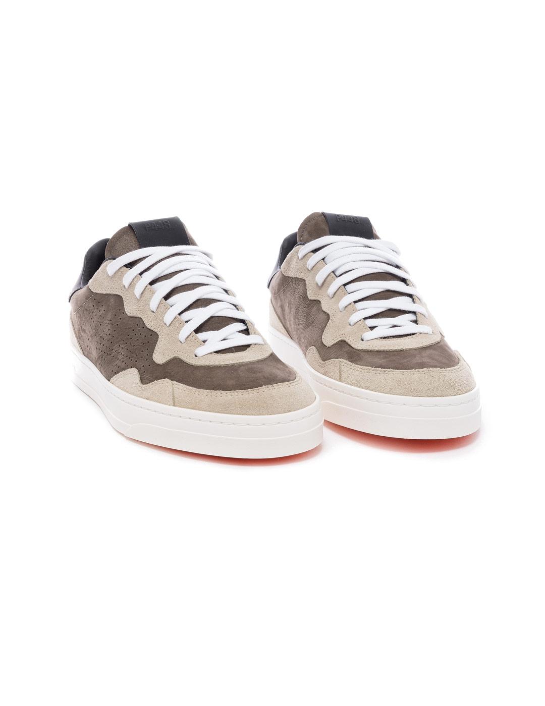 P448 Bali-M Zapatillas Hombre Fango Beige