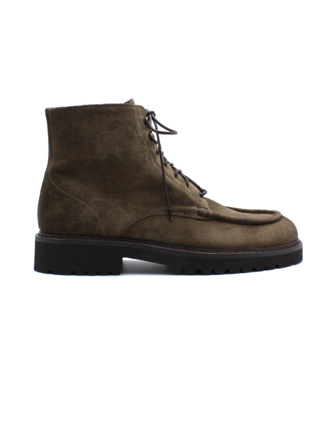 Calce Bota Hombre Loto B Ante Verde