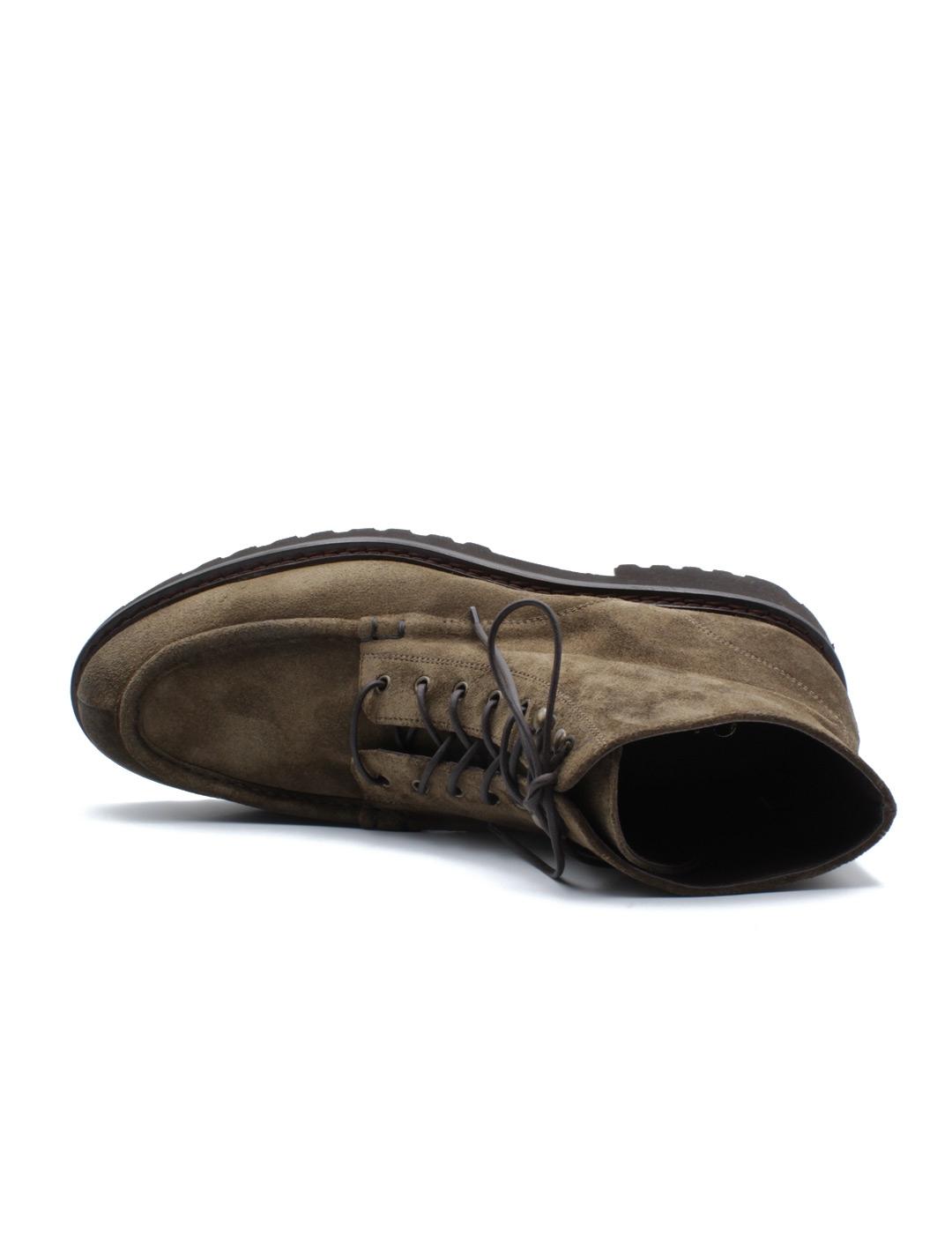 Calce Bota Hombre Loto B Ante Verde