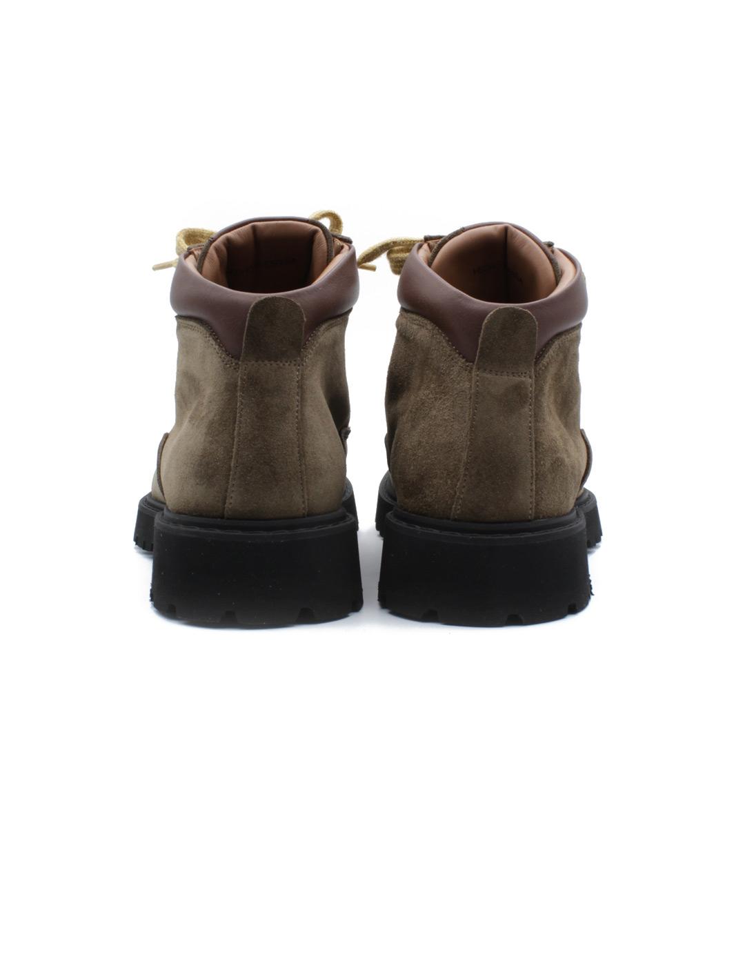 Calce Bota Montañesa Hombre Peter Verde