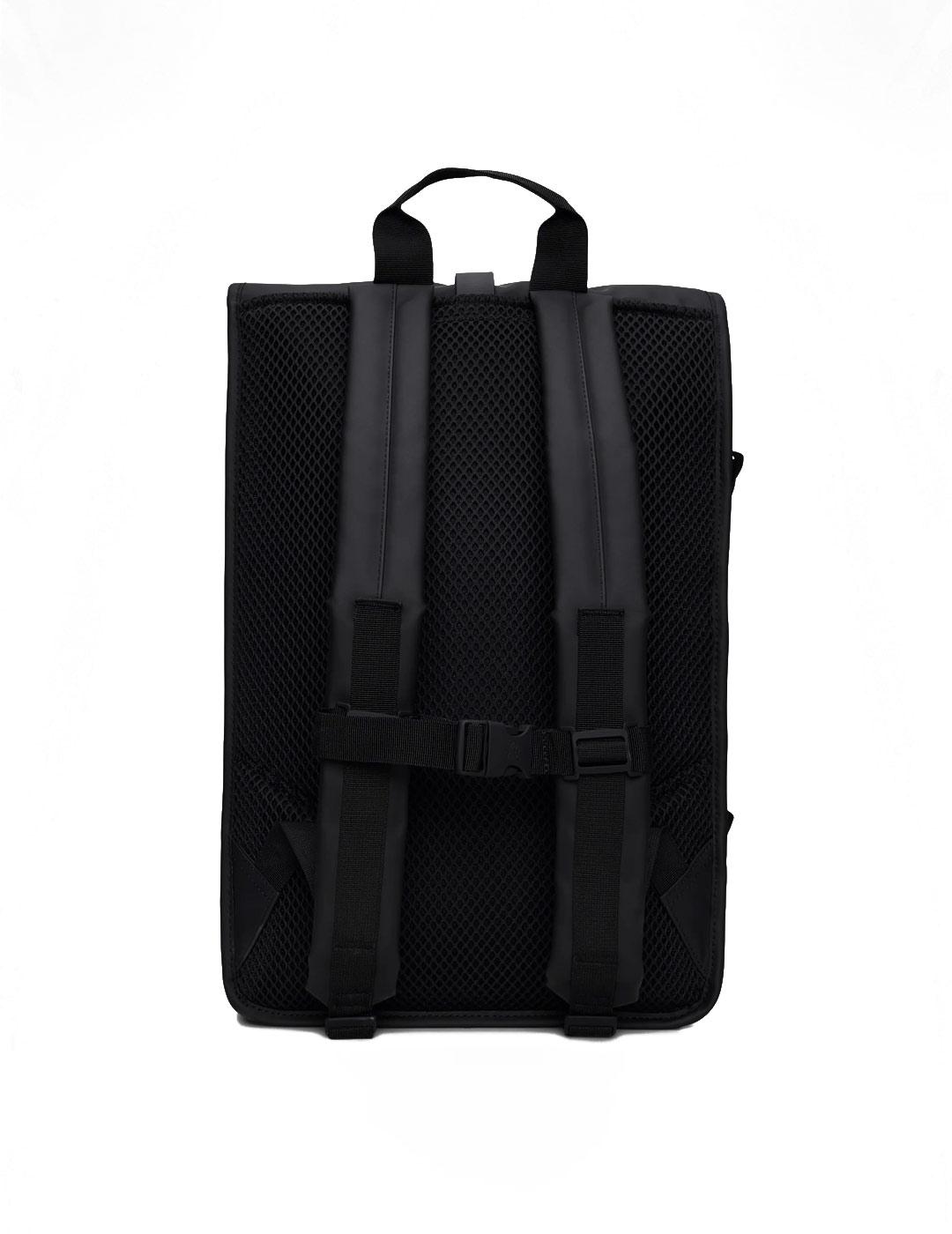 Mochila Rains Rolltop Rucksack Large Negra