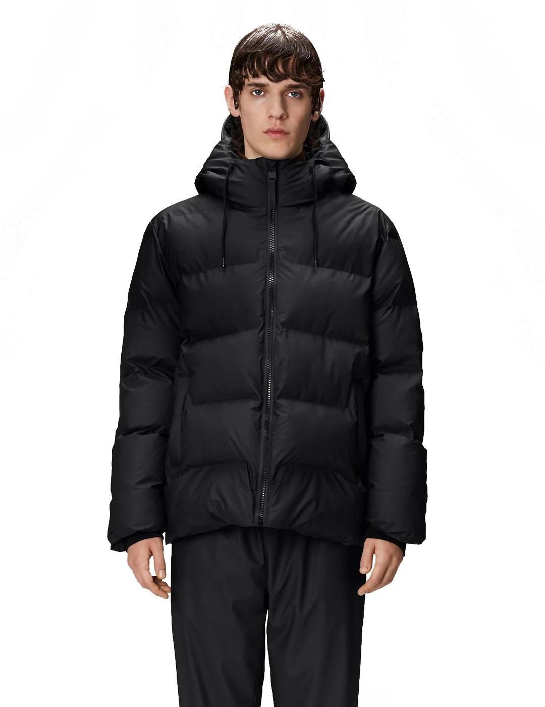 Chaqueta Acolchada Rains Alta Puffer Jacket Negra