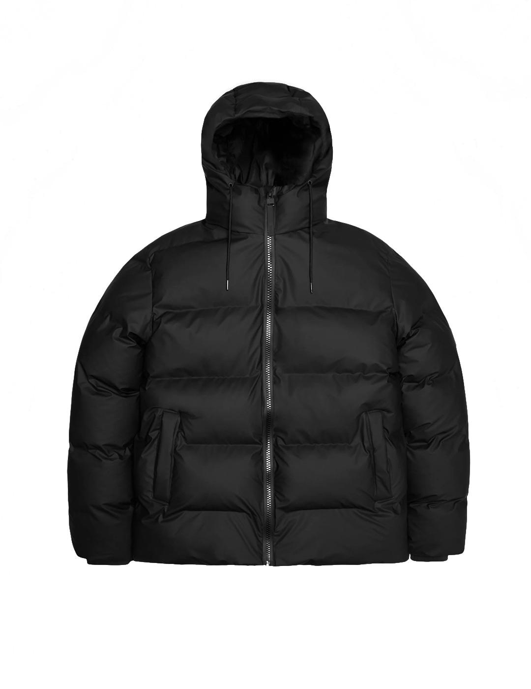 Chaqueta Acolchada Rains Alta Puffer Jacket Negra