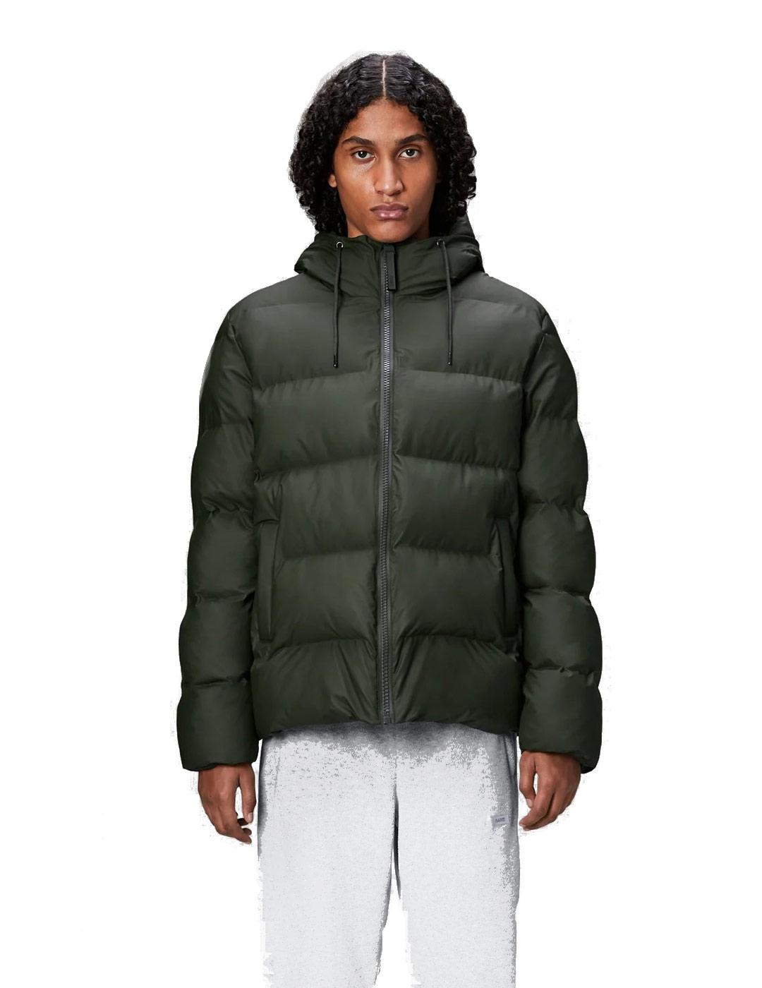 Chaqueta Acolchada Rains Alta Puffer Jacket Negra