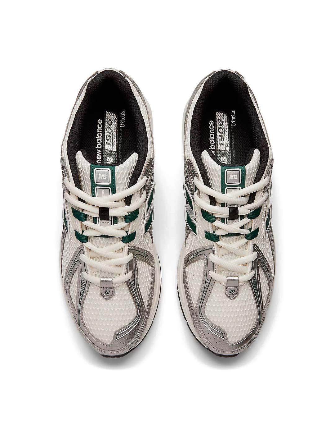 New Balance M1906REU Zapatillas Hombre Blancas Verde