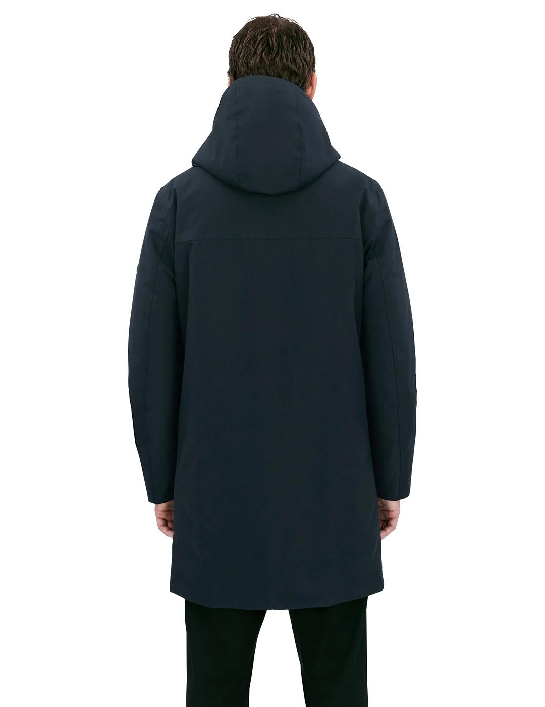 Elvine Gunter Parka Hombre Azul Marino