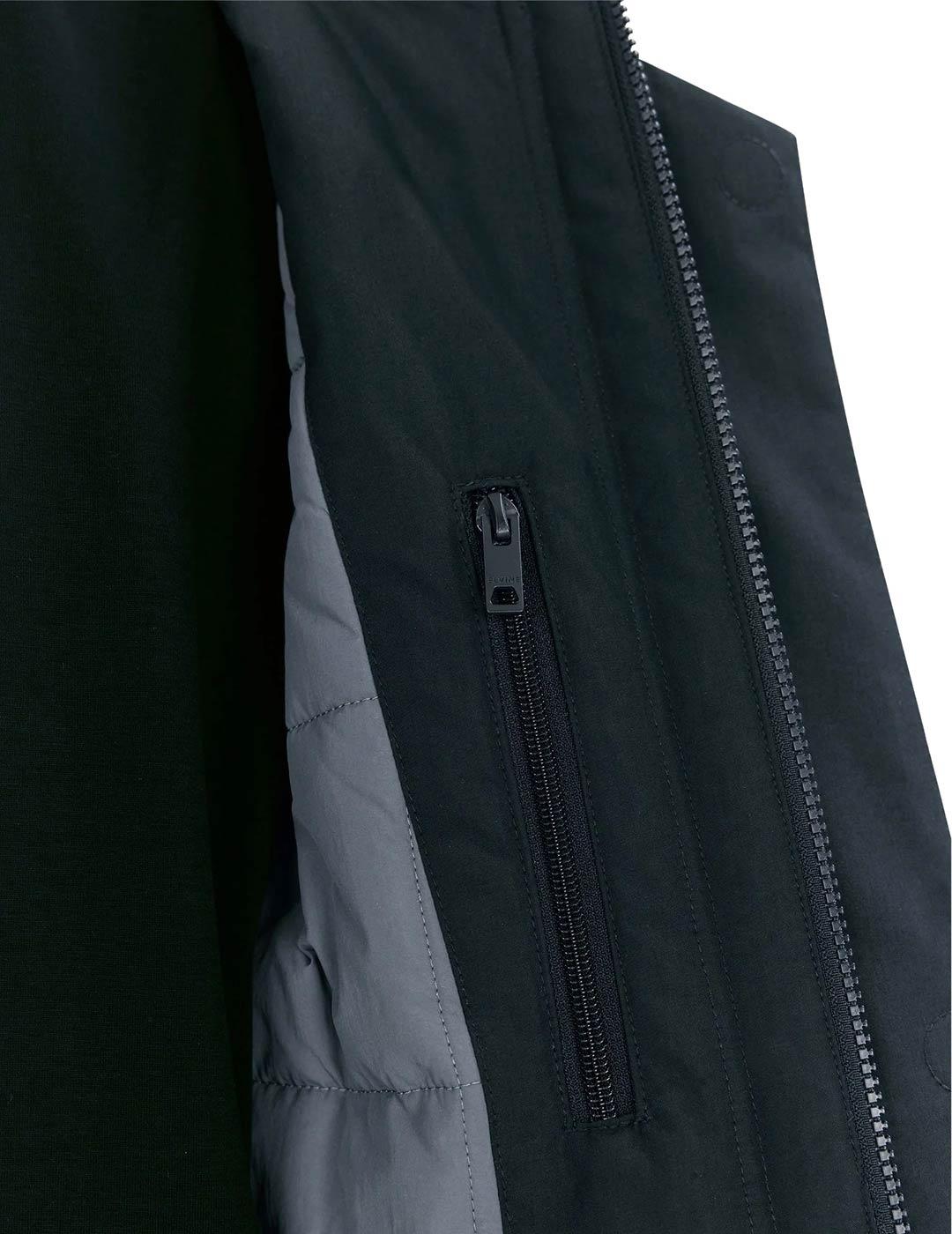 Elvine Gunter Parka Hombre Azul Marino