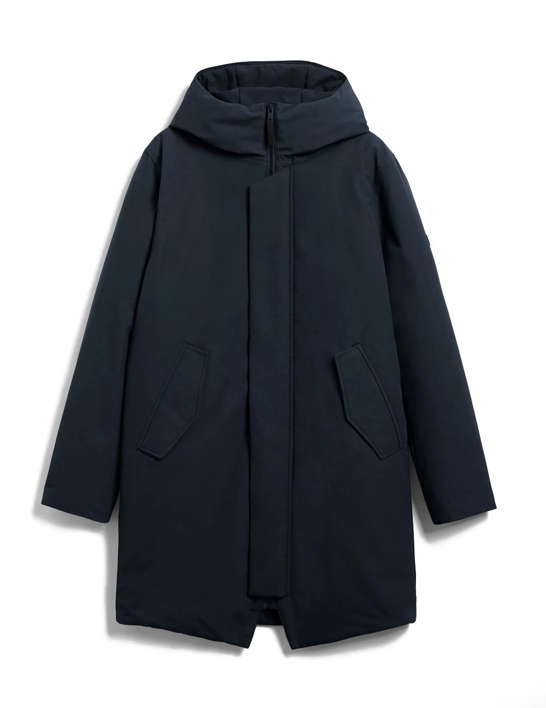 Elvine Gunter Parka Hombre Azul Marino