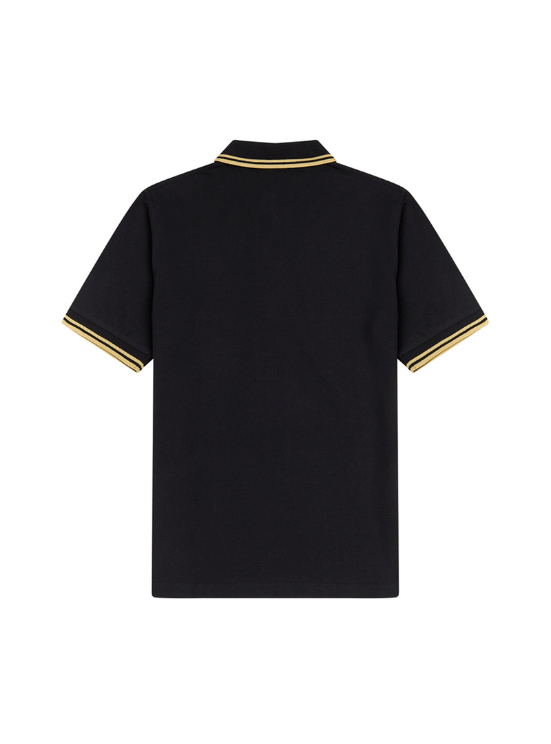 Polo Fred Perry M12 Franjas negro