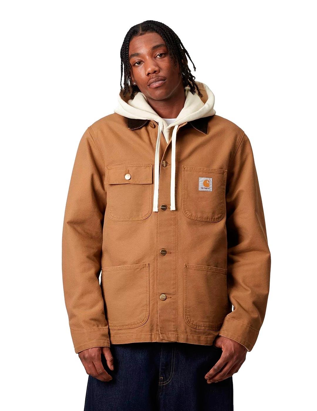 Chaqueta Carhartt Michigan Coat Organic Cotton Marrón