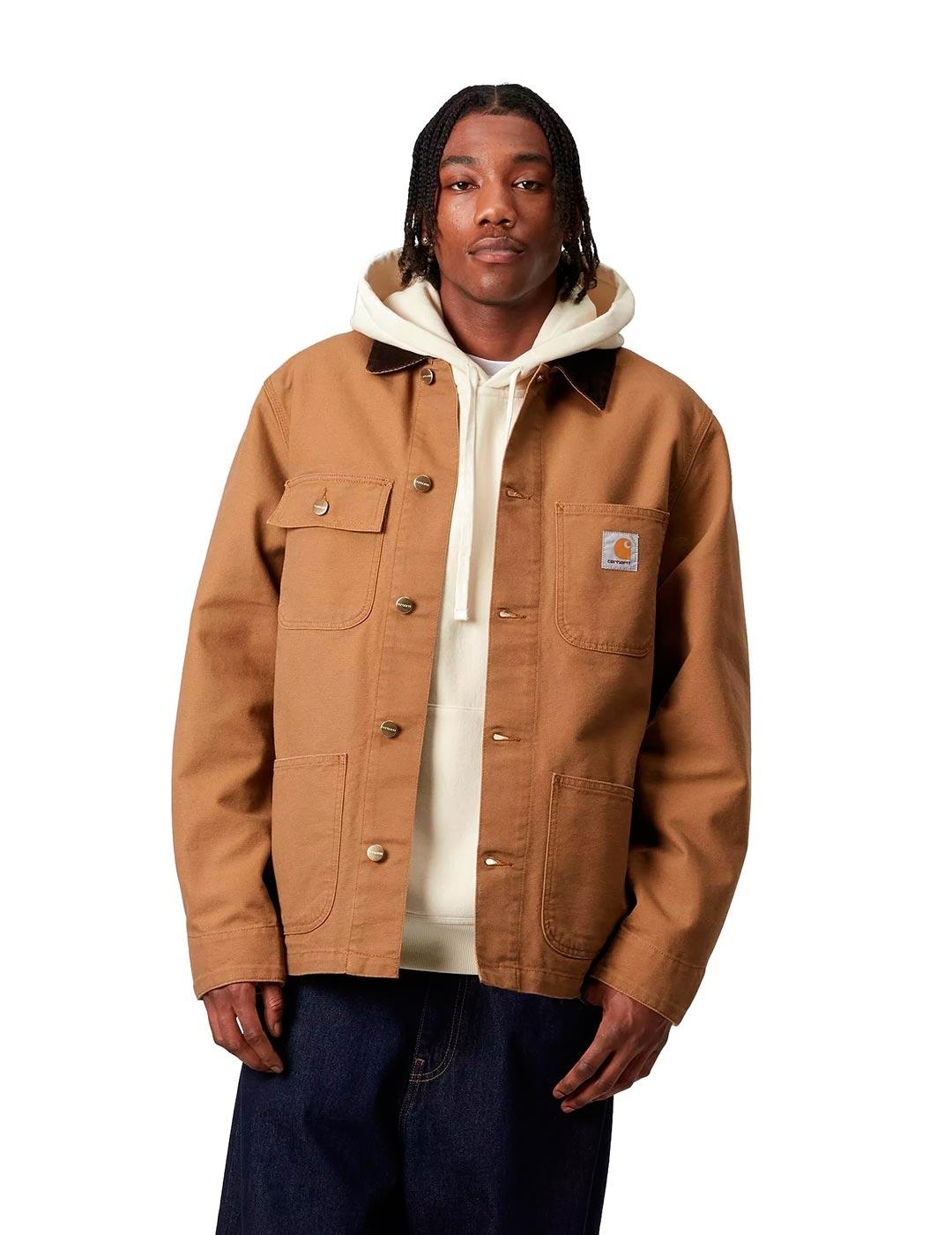 Chaqueta Carhartt Michigan Coat Organic Cotton Marrón