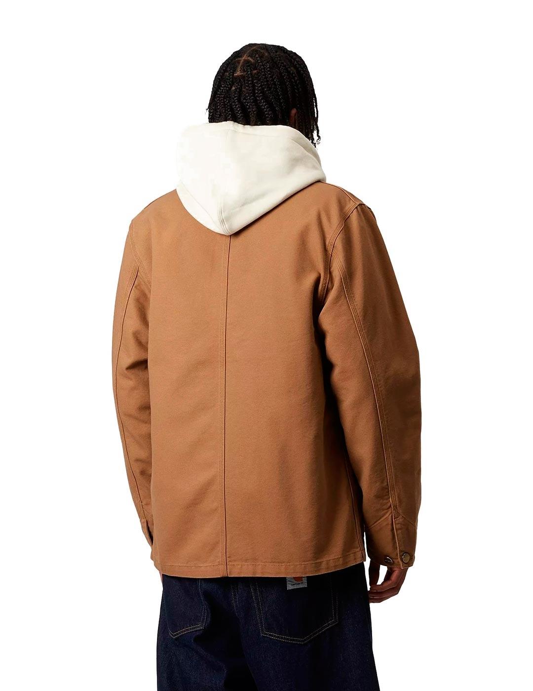 Chaqueta Carhartt Michigan Coat Organic Cotton Marrón