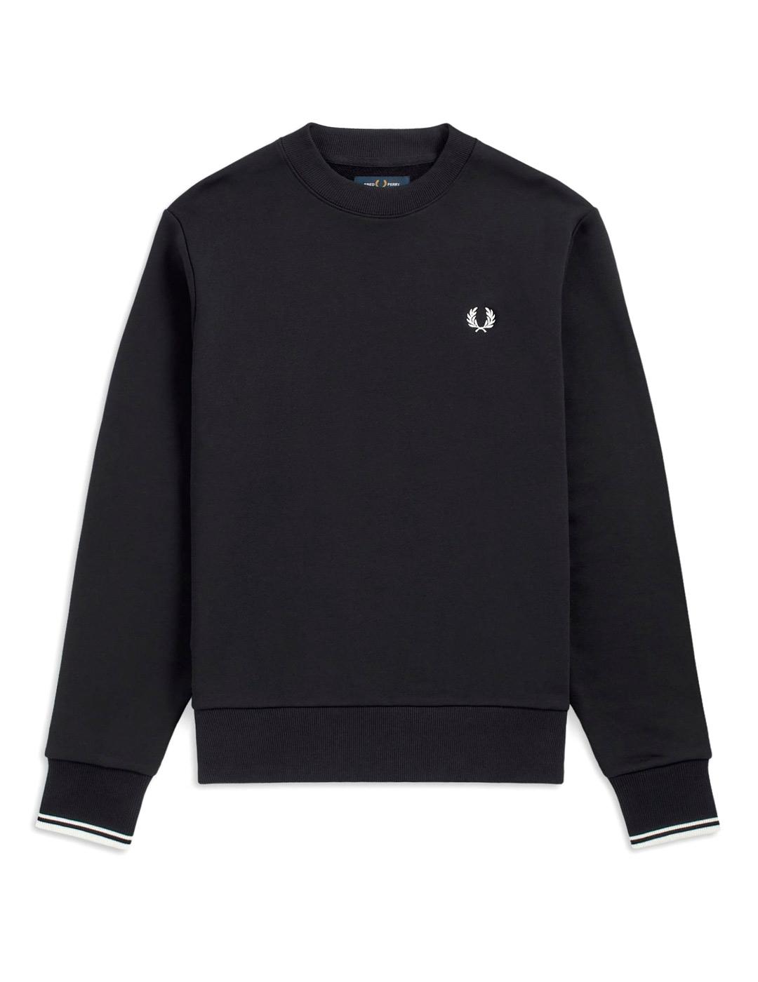 Fred Perry M7535 Sudadera Hombre Azul Marino
