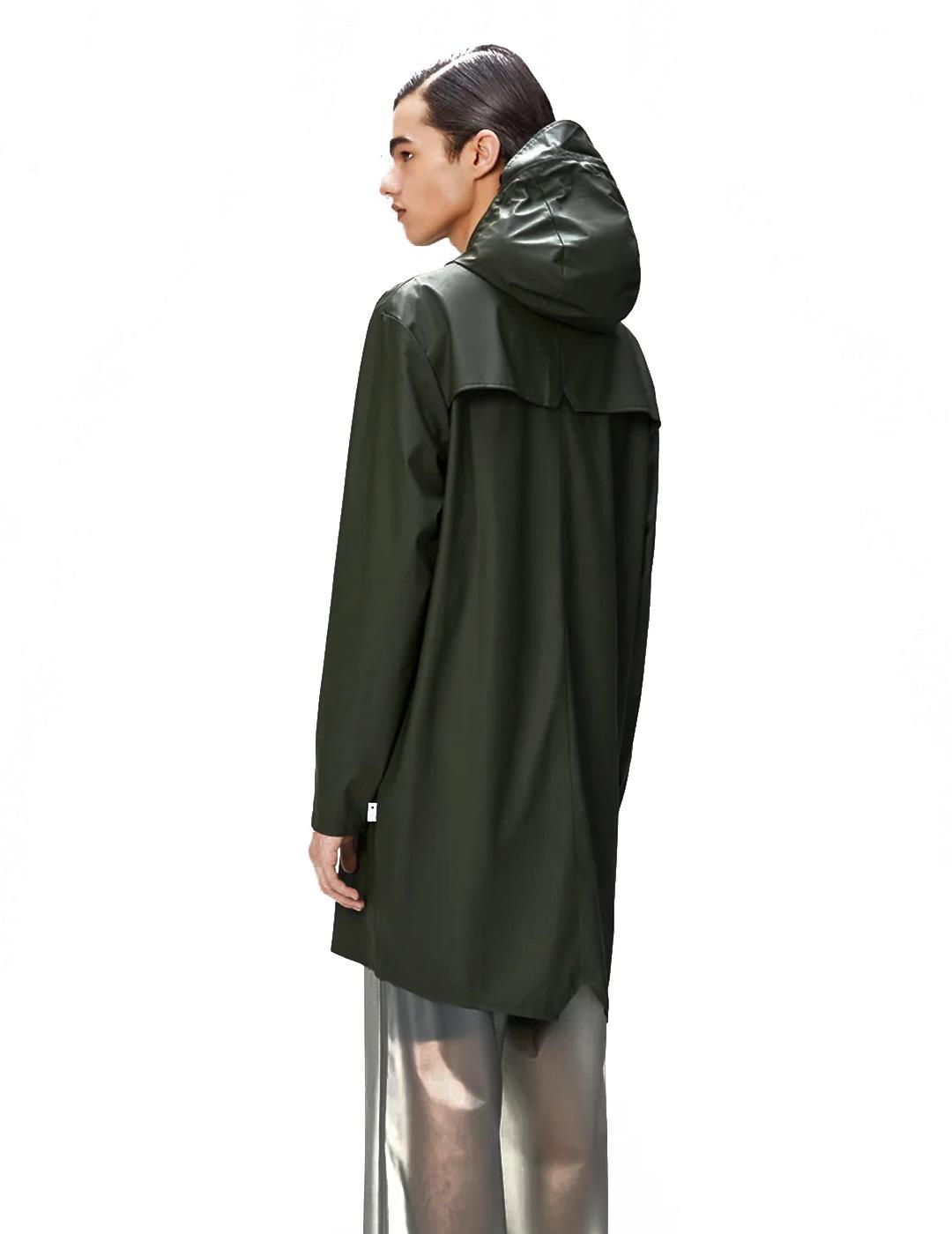 Impermeable Rains Long Jacket Verde