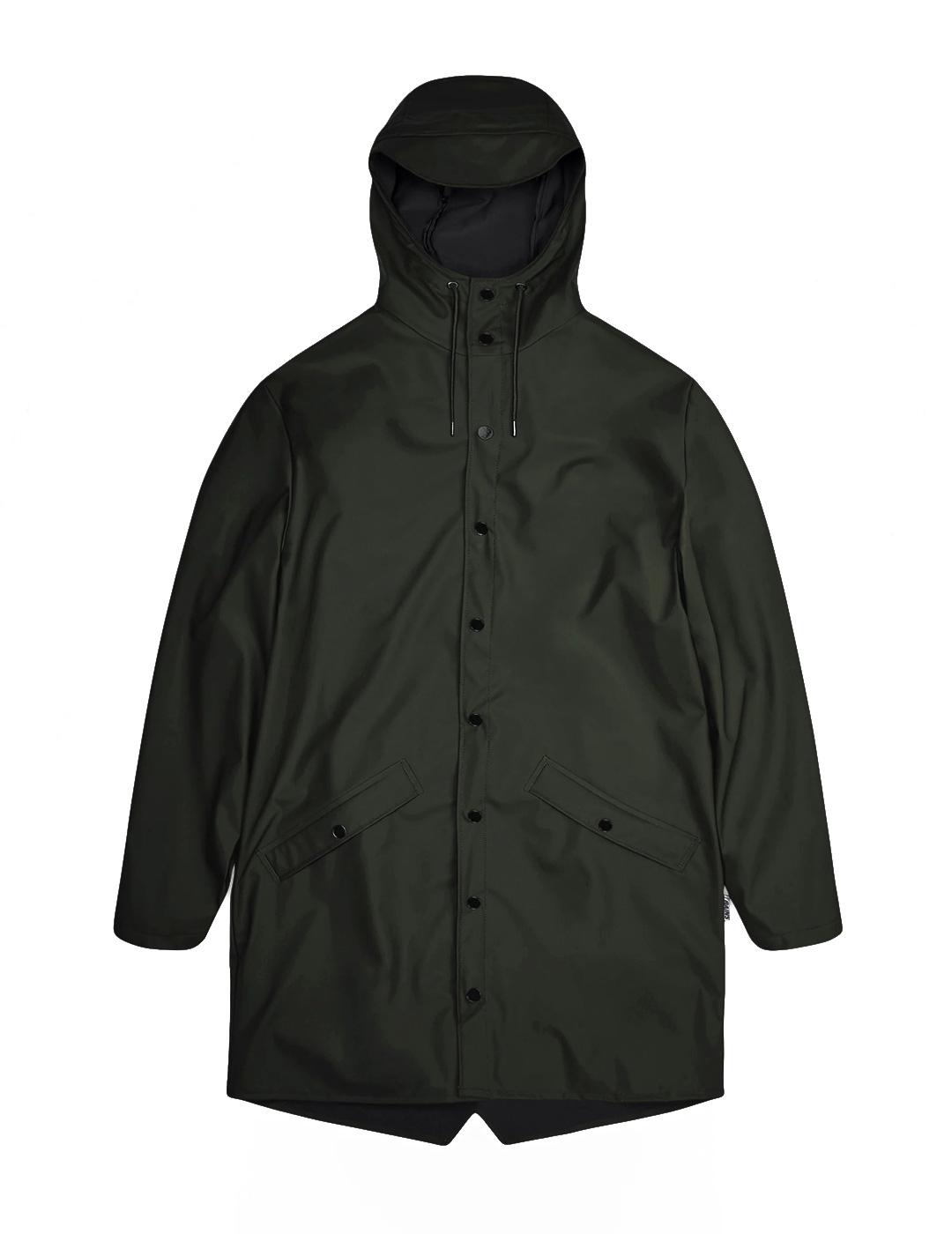 Impermeable Rains Long Jacket Verde