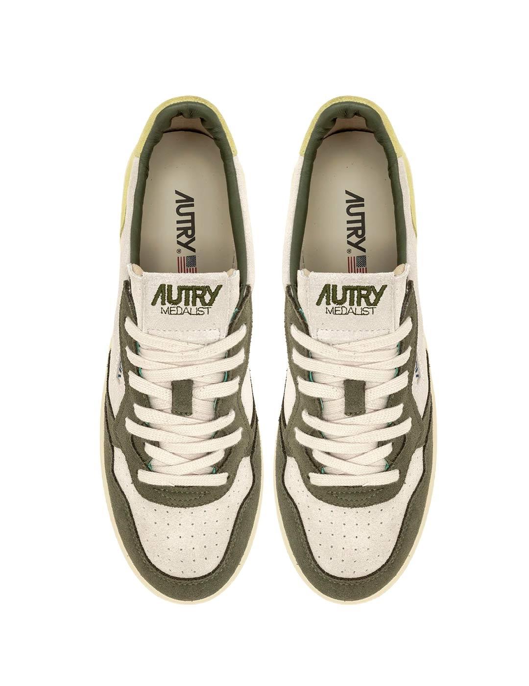 Autry Ante Medalist AULM TS05 Zapatillas Hombre Verde